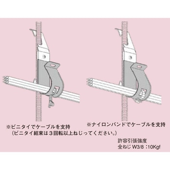 ケーブルハンガー 南電機 【通販モノタロウ】