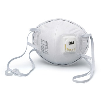 使い捨て防じんマスク DS2 排気弁付き フック式 3M(スリーエム)