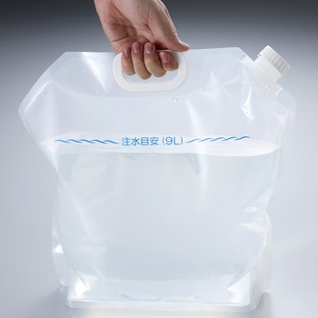 防災用薄型ウォーターバッグ9L スマイルキッズ