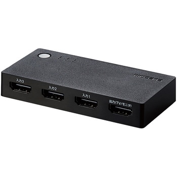 HDMI切替器 2～4ポート 入力 出力×1 小型 ブラック エレコム