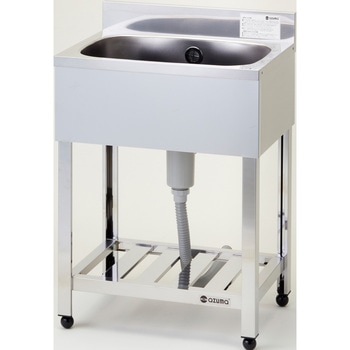 一槽シンク(SUS430) アズマ