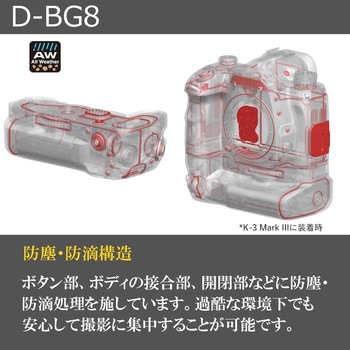 バッテリーグリップ D-BG8 イノック