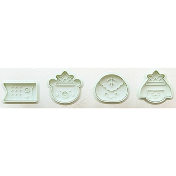 cotta こどもの日クッキー型(こいのぼり・くま・柏餅ねこ・金太郎) cotta