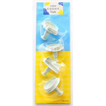 cotta こどもの日クッキー型(こいのぼり・くま・柏餅ねこ・金太郎) cotta