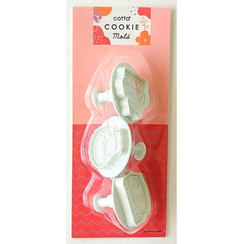 cotta アニマルメッセージクッキー型 - cotta
