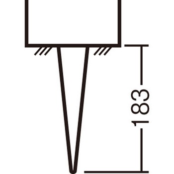 スタンド LEDフラットランプ 据置取付型 エクステリアガーデンライト Panasonic(パナソニック)
