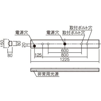 非常灯 LED非常用照明器具 電源別置型 組込型 iDシリーズ リニューアル専用器具本体 Panasonic(パナソニック)