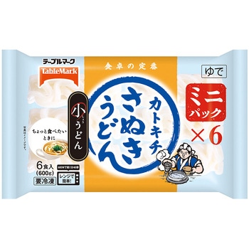 [冷凍]ミニパックさぬきうどん6食入 テーブルマーク