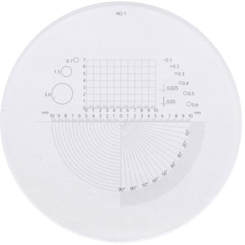 スケールルーペ用スケール板 NSK