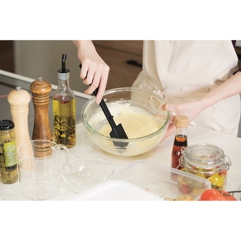 TOUCH st 先が付かないシリコーン料理クリーナー - パール金属