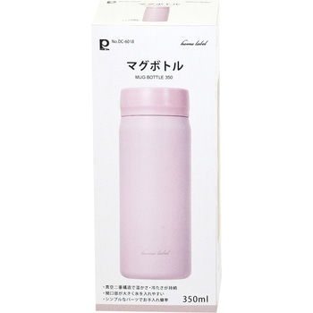 ホームレーベル マグボトル350 パール金属