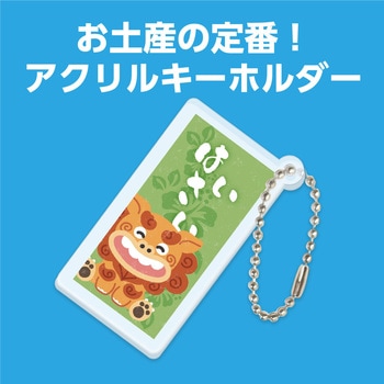 沖縄アクリルキーホルダー アーテック[学校教材・教育玩具]