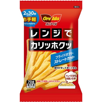 [冷凍]レンジでカリッホクッフライドポテトストレートカット ハインツ日本
