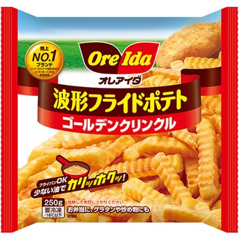 [冷凍]波形フライドポテト ゴールデンクリンクル ハインツ日本