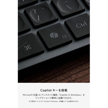 テンキーレス ワイヤレスキーボード Bluetooth & 無線2.4GHz両対応 日本語配列 超薄型 充電式 Precisionist エレコム