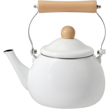 アミュレット IH対応ホーローケトル パール金属