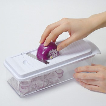 Simplice ワイド4プレート野菜調理器セット(ピーラー付) パール金属