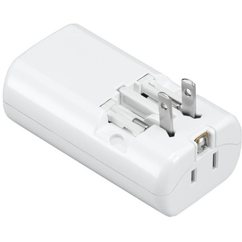 海外用マルチ変換プラグPD20W付白 YAZAWA(ヤザワコーポレーション)