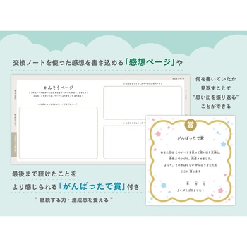 交換ノート 72枚 お題記入タイプ TwoDucks