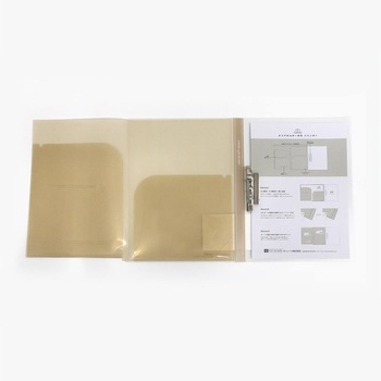 クリアホルダー付 ファイル TwoDucks