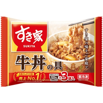 [冷凍]すき家 牛丼の具 - すき家