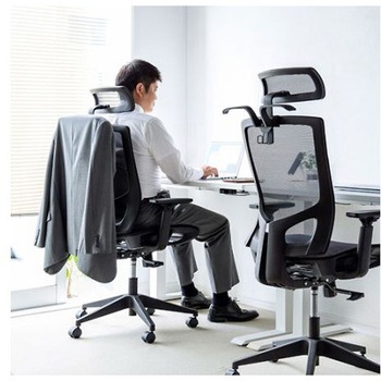 ビジネスチェアー(ブラック) EA956シリーズ エスコ