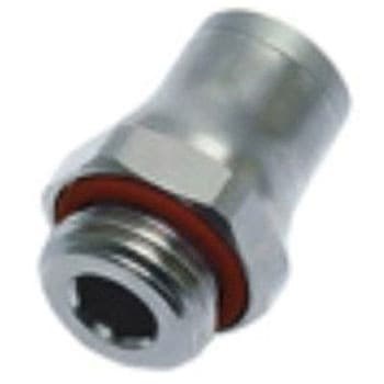 エア継手 コネクタB：プッシュイン4 mm チューブねじ込み 1袋 10個入 Legris(レグリ)