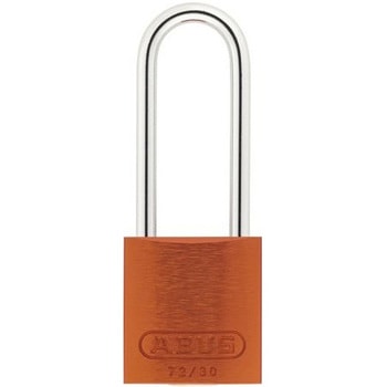 Abus 安全用南京錠 パドロック アルミ、スチール オレンジ - ABUS