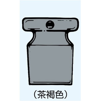 ストップ栓・C 短形 茶 007シリーズ - 日本理化学器械(NRK)