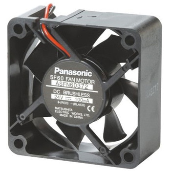 軸流ファン 電源電圧：12 V dc DC 60 x 60 x 25mm Panasonic(パナソニック)