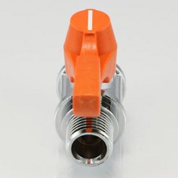 R 3/8"xG 3/8" ミニボールバルブ エスコ