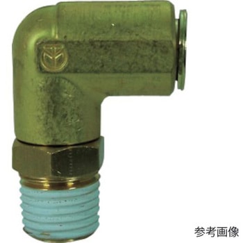 冷却水配管用タッチコネクターフジVタイプメイルエルボ(金属) 千代田通商