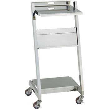 ハイワークテーブル(SUS304) ウレタン車輪仕様 TRUSCO