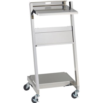 ハイワークテーブル(SUS304) エラストマー車輪仕様 TRUSCO