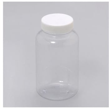 広口ポリ容器(クリアー)Φ80x145mm/500mL EA508AF-48シリーズ エスコ
