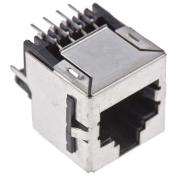 RJ45 モジュラーコネクタ メス RJ45コネクタ スルーホール Cat3 1袋 5個入 - TE Connectivity Japan(旧:TYCOELECTRONICS(タイコエレクトロニクス))