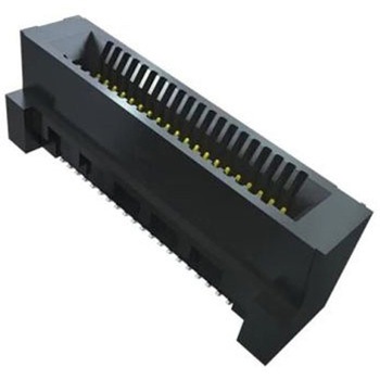 HSEC8-RA 0.8mmピッチ 80極 2列 ライトアングル SMT メス カードエッジコネクタ 1セット 250個入 SAMTEC