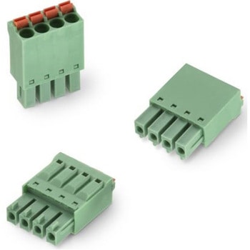 基板用端子台 WR-TBLシリーズ 3.81mmピッチ 1列 3極 緑 1箱 400個入 - WURTH ELEKTRONIK