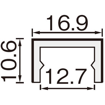 アートカラーRKP かん合タイプ フラット型 積水樹脂プラメタル