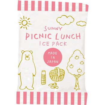 ホームレーベル ランチボックス用保冷剤2P パール金属