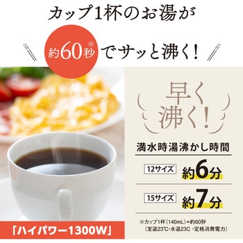 電気ケトル 象印マホービン