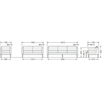ラウンジチェアー LION (ライオン事務器)