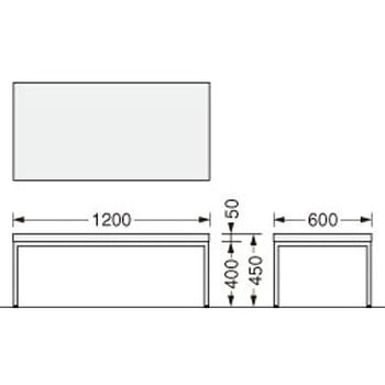 センターテーブル LION (ライオン事務器)