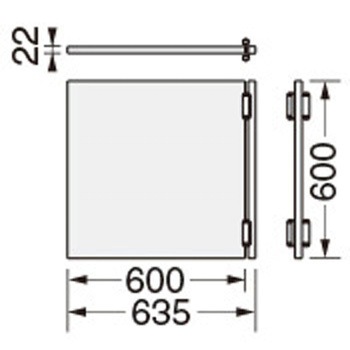 カウンターエンドパネル LION (ライオン事務器)