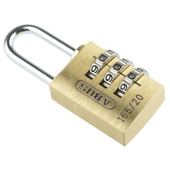 Abus 組み合わせ南京錠 パドロック 真鍮、スチール ABUS