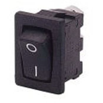 ロッカースイッチ 単極単投 SPST イルミネーション：なし カットアウト幅：12.9mm 1箱 1000個入 BULGIN