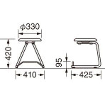 ハンギングチェア LION (ライオン事務器)