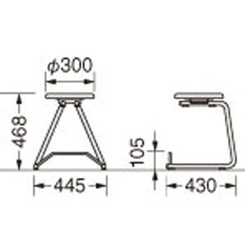 ハンギングチェア LION (ライオン事務器)
