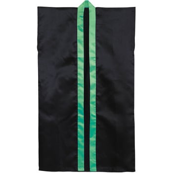 ソフトサテンロングハッピ 黒 アーテック[学校教材・教育玩具]