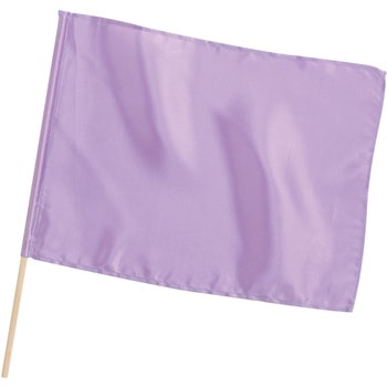 サテン大旗 メタリックパープル 旗:W59×H44cm 旗竿:75cm(Φ12mm) アーテック[学校教材・教育玩具]
